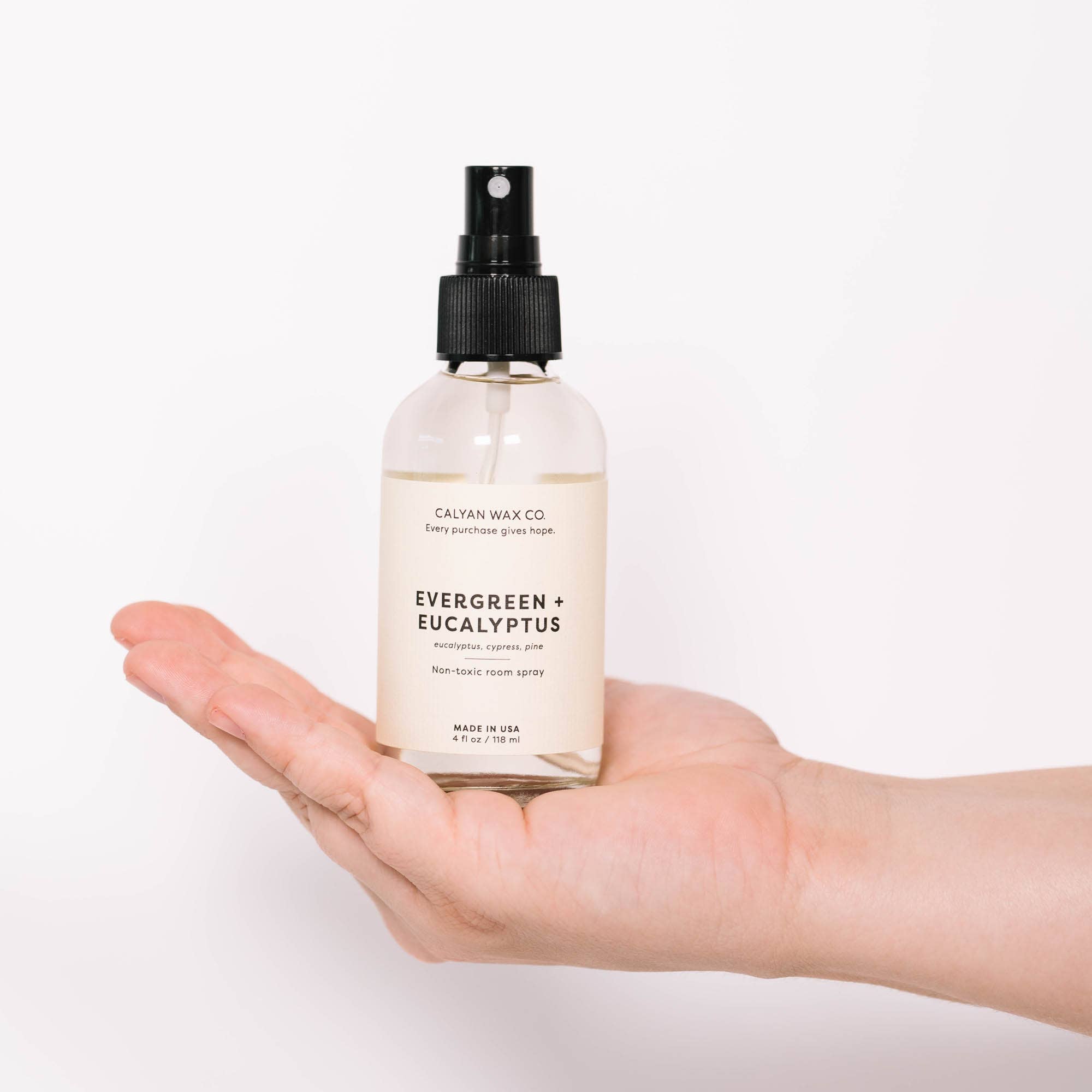 Calyan Wax Co. - Wholesale Room & Linen Spray - Evergreen + Eucalyptus - Room Spray8