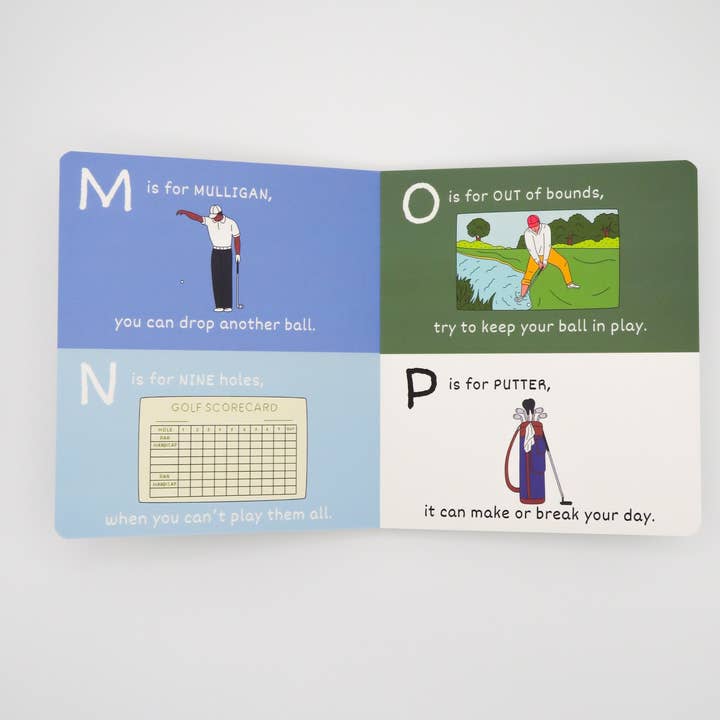 Wild Adventure Books - Wholesale Preschool Book (3-5) - ABC's of Golf3