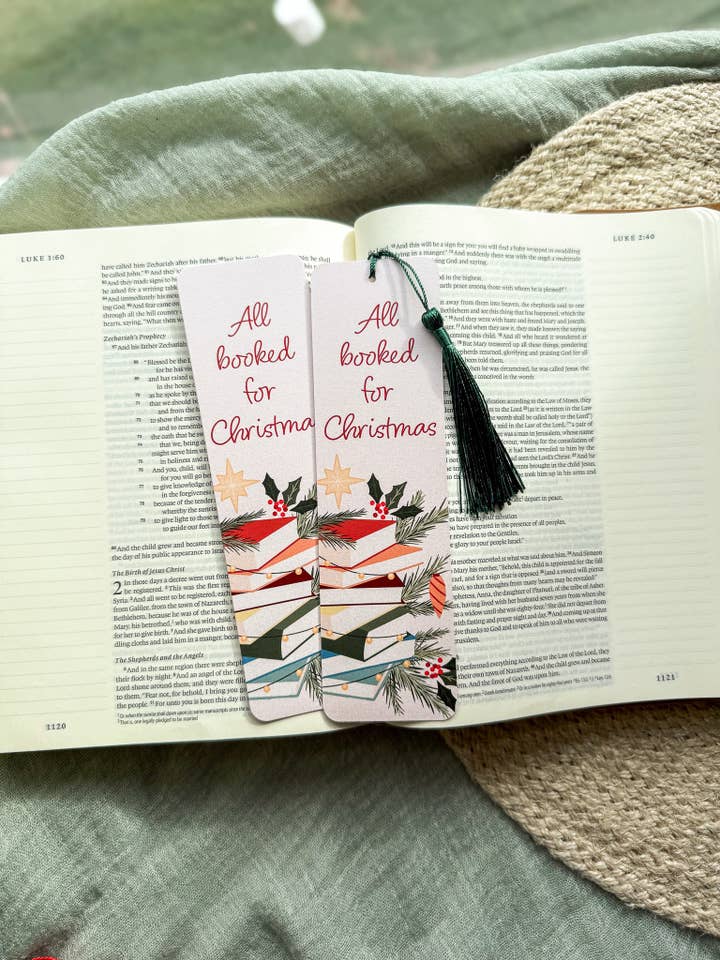 Allt bokat för julbokmärke för wholesale av Nadia Design Co