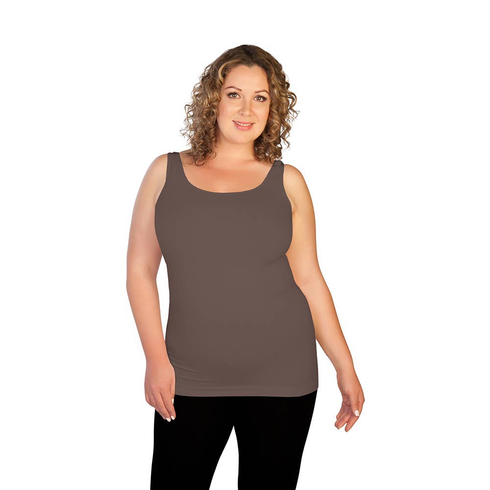 Skinnytees - Wholesale Tank Top - Women's - Plus Basic Tank22