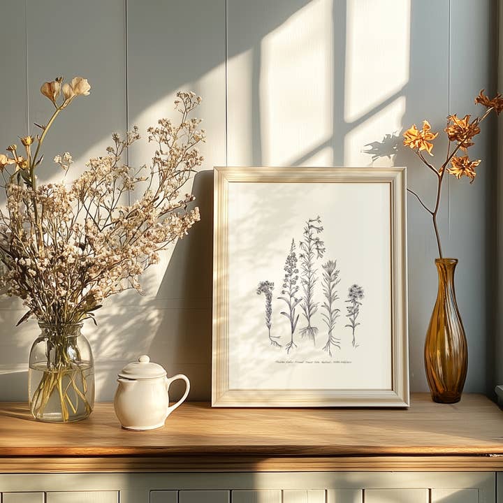 Vanee.ink - Wholesale Art Print - Alpine Wildflowers Print1