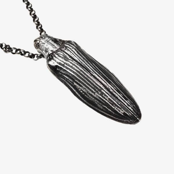 Collier "scarabée catoxantha opulenta" pour la vente par Bijouterie & Charcuterie