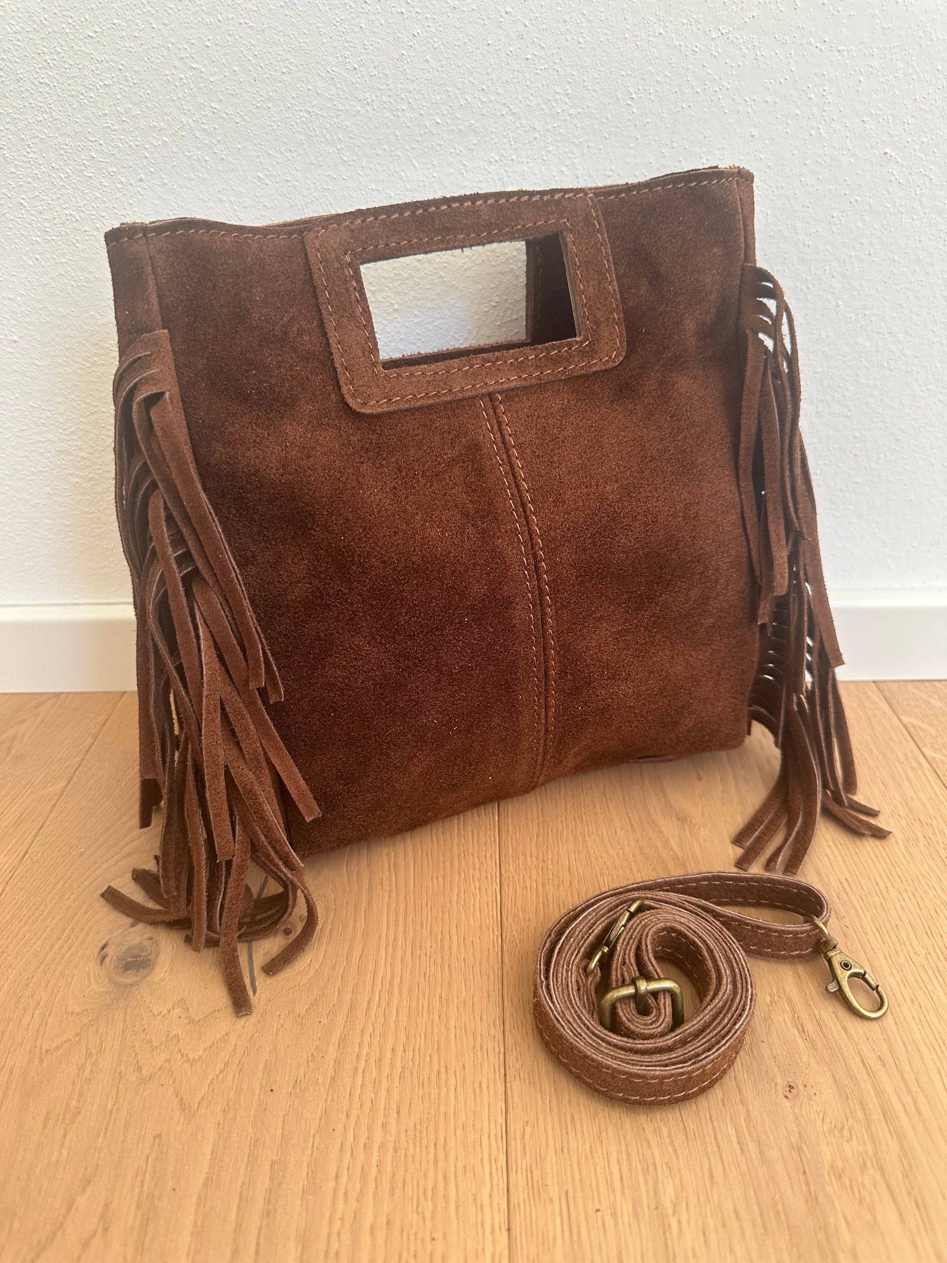 Zhade – wholesale Väska med handtag – Dam – LILLY - väska i äkta mockaläder2