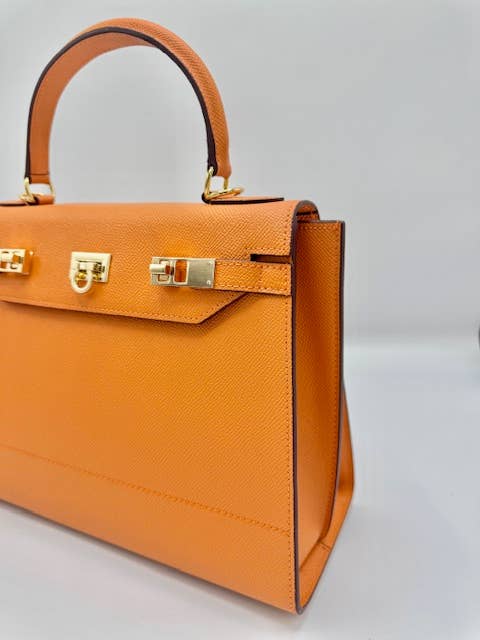 CLAUDETTE - Bags, Purses & Accessories - Wholesale Top Handle Bag - Women's - Audrey (orange)5