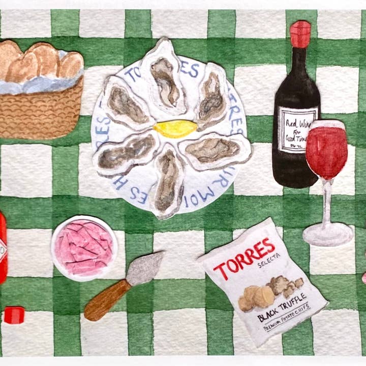 Mimi Dickson - Wholesale Art Print - Large Date Night Print (A4)