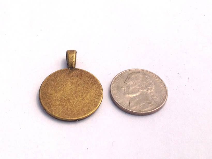 Postage Stamp Jewelry - Wholesale Pendant/Charm Necklace - 1974 Sleep Hollow Headless Horseman Stamp - USA Stamp - Postage Stamp Jewelry - Vintage Postage Stamp Necklace - Antique Bronze Finish3