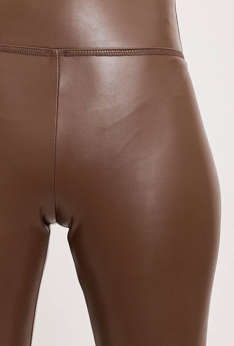 Orice - Wholesale Fashion Leggings - Women's - Slim faux leather leggings - Orice15