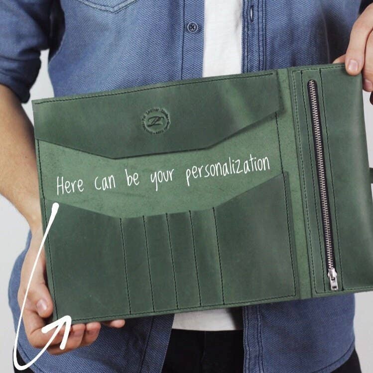 Pol Leather Studio – wholesale Pencil case/pouch – Paintbrush Roll Case Of Leather9