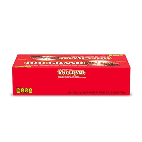 100 Grand Grand Bar 2pc 36 Per Box and other Purchase Wholesale full size candy bars. Free Returns & Net 60 Terms on Faire trending on Faire.