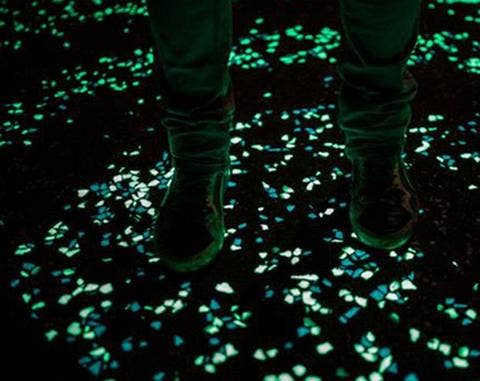 IT GLOWS - Wholesale Outdoor Ornament/Decor - Glow In The Dark Sand - Green /Glow Sand/ Garden sand/ 1-3mm7