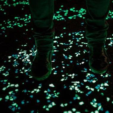 IT GLOWS - Wholesale Outdoor ornament/decor - Glow In The Dark Sand - Green /Glow Sand/ Garden sand/ 1-3mm7