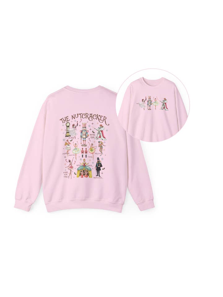 NVC Ecommerce LLC - Wholesale T-Shirt (Graphic) - Women's - Christmas Nutcracker Sweater, Xmas Nutcracker Ballet Shirt1