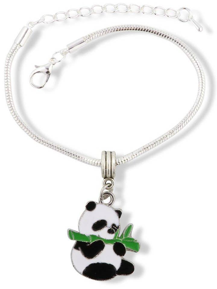 Panda Bracelet | Charm Gift for Kids Women Men Girls and Boys Jewelry Panda Bear Gifts Giant Stuff Accessories Baby Decor for wholesale by Dave The Bunny