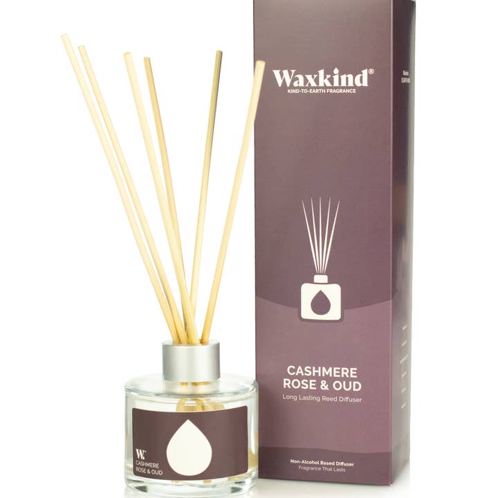 Diffuseur à roseaux Cashmere, Rose & Oud - (Lot de 6) pour la vente par The Fragrance House Group