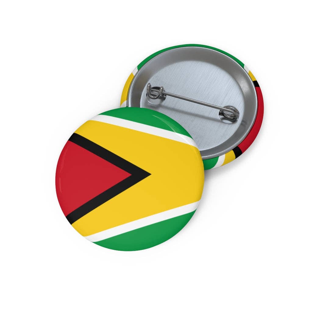 Guyanese Swag - Vente Épinglettes/boutons - Boutons d'épingle du drapeau3