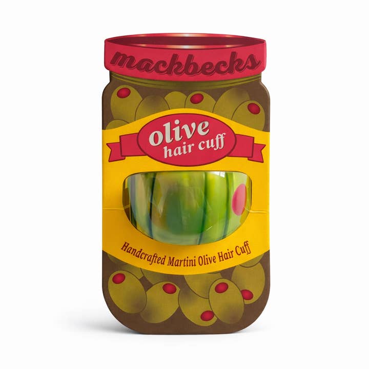 MackBecks - Wholesale Hair Clip - Women's - Olive Hair Cuff