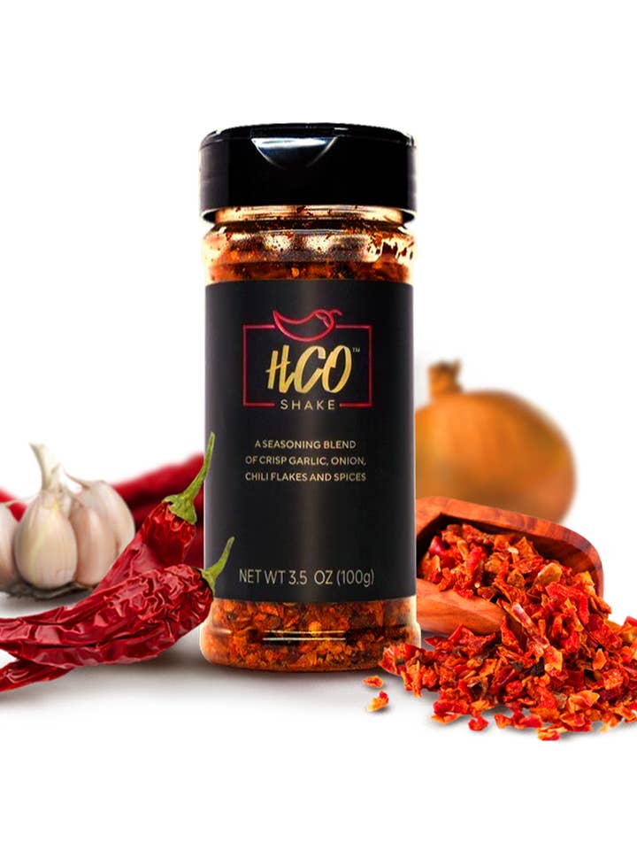 "HCO Shake"- Spice and Seasoning for Pizza, Pasta, Eggs etc for wholesale by Hot Crispy Oil
