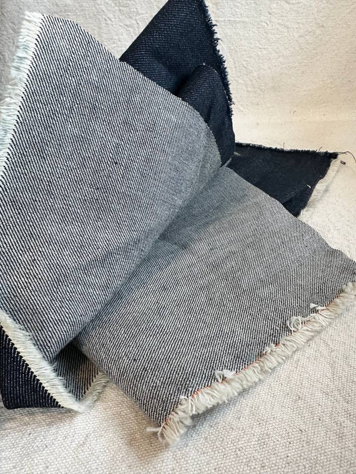 Denim de orillo pesado para venta al por mayor de ISEE FABRIC