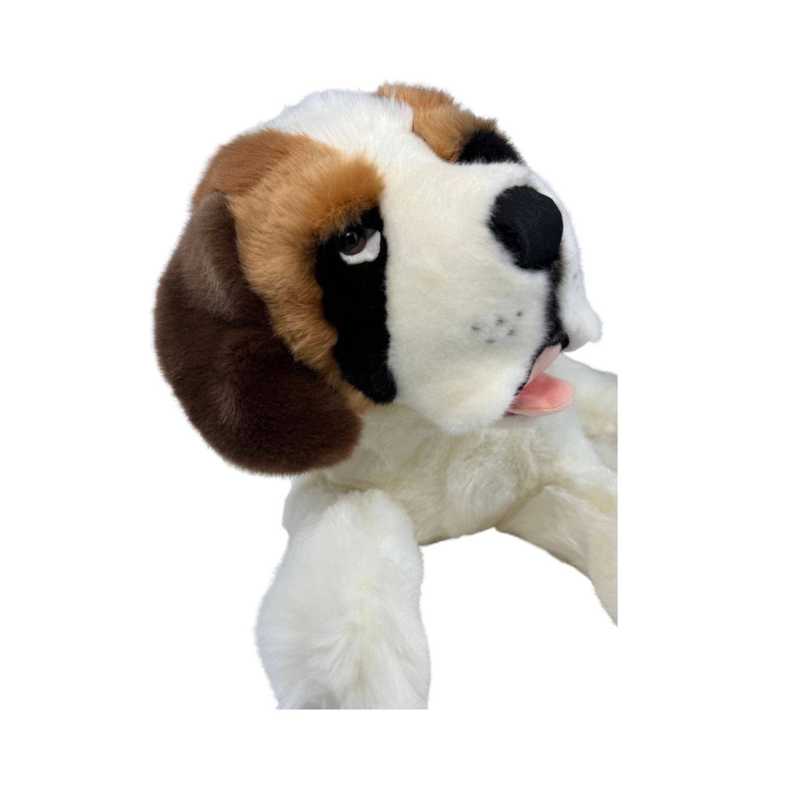 Bocchetta Plush Toys - Vente Peluche – chien - Fergie - St. Bernard - 62 cm couché2
