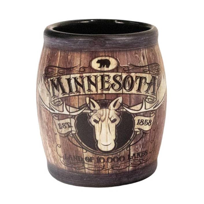 Black Label Barrel Shot Glass for wholesale by Love From USA