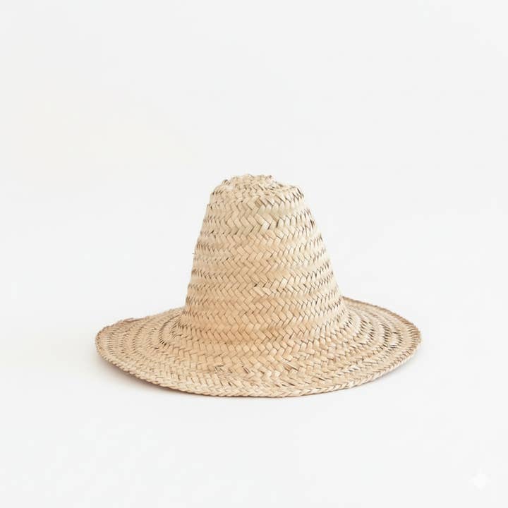 High crafty - Wholesale Straw Hat - Women's - Handwoven Palm Leaf Gardener Hat – Traditional Artisan Straw