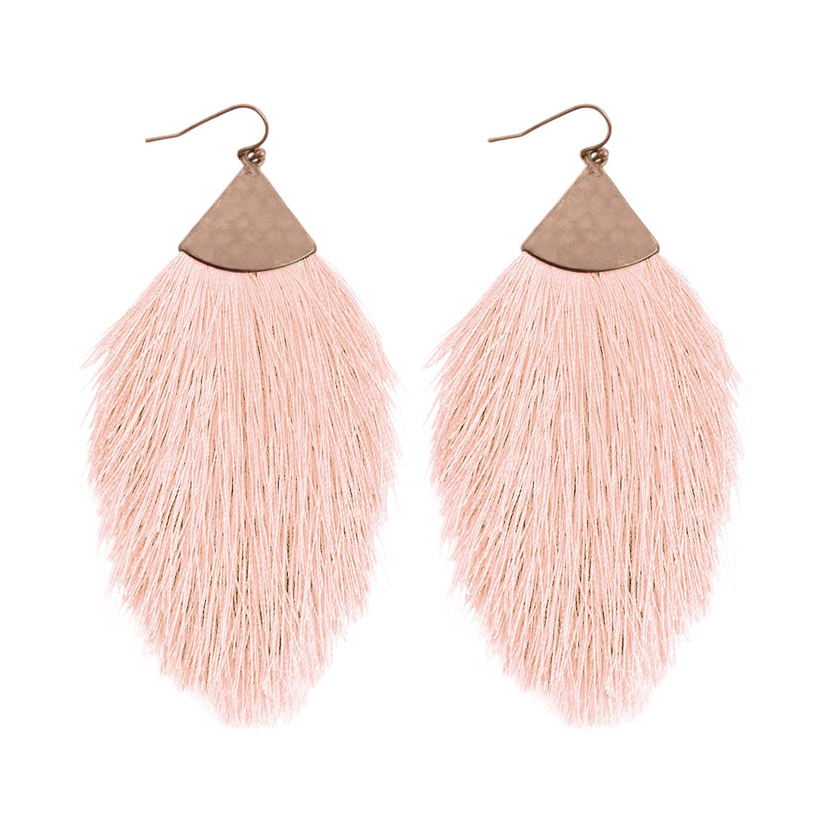 MYS Wholesale Inc - Wholesale Tassel Earrings - Tassel With Hammer Metal Hook Drop Earrings21