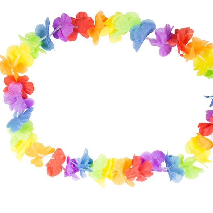 Folat - Wholesale Costume - Women's - Multicoloured Hawaiian Flower Lei1