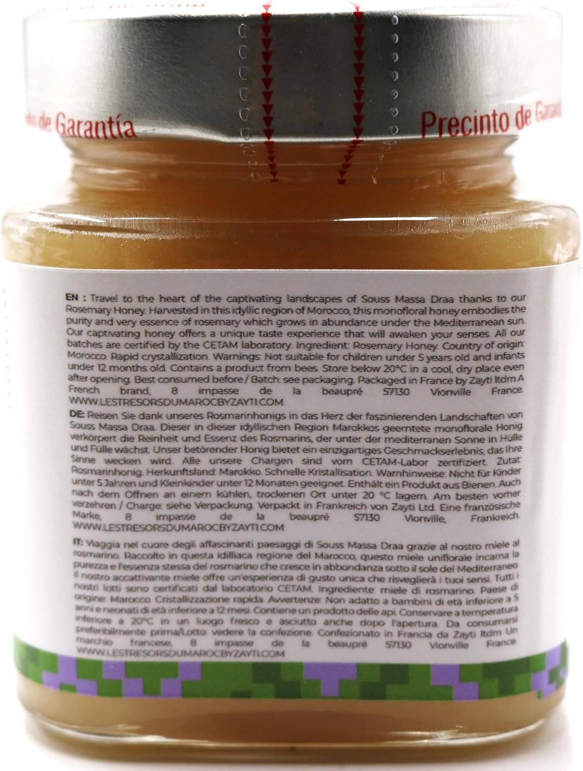 Zayti L.T.D.M - Wholesale Honey - Rosemary honey from Morocco 300g - CREAMY - a rare and unique honey8