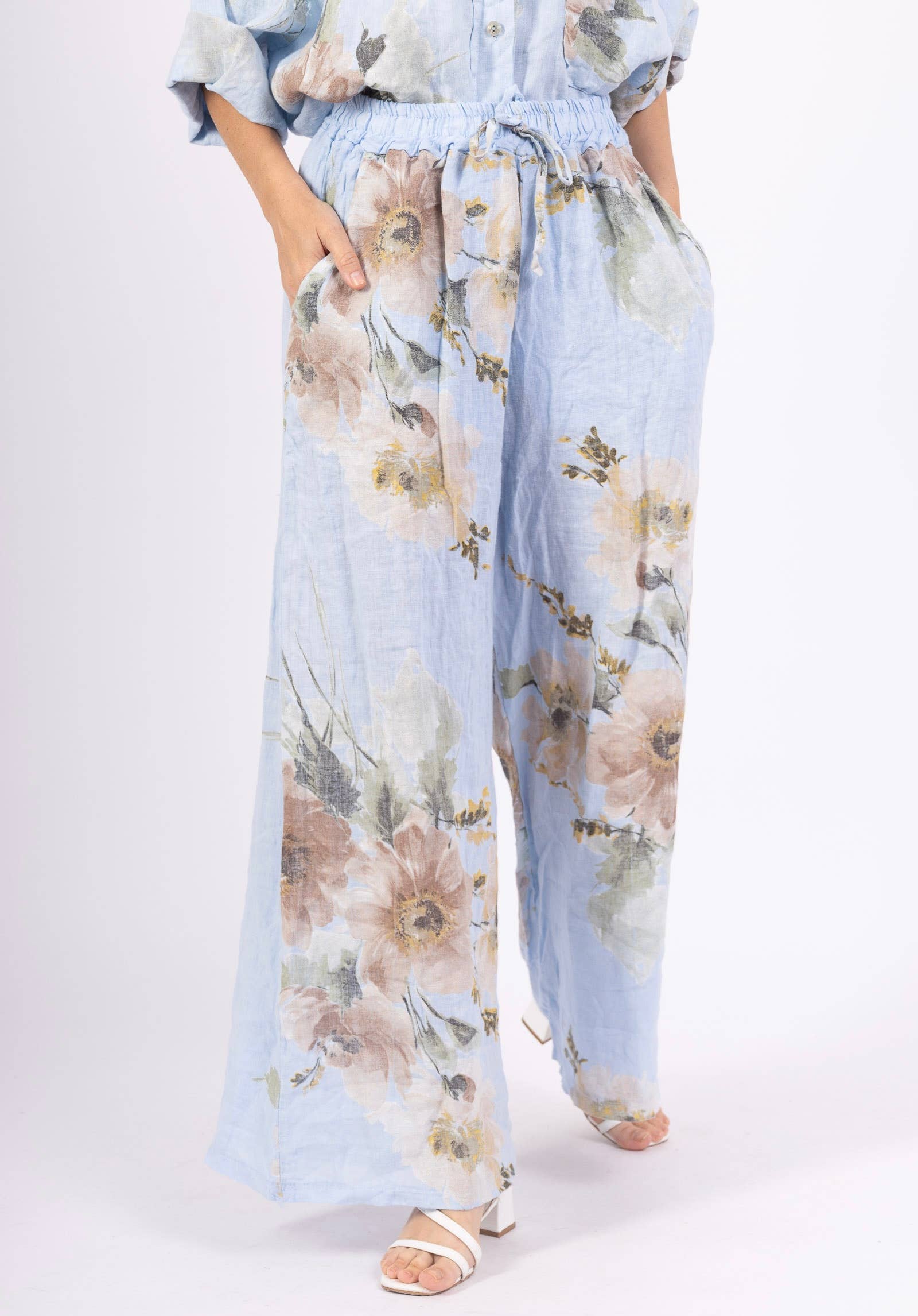 LINEN & COTTON HOUSE - Wholesale Jumpsuit - Women's - SET 100% LINEN 350 + 529915