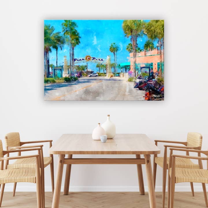 Tele d'arte, Panama City Beach FL, Pier Park per la vendita all'ingrosso da parte di G.O.A.T House of Creative