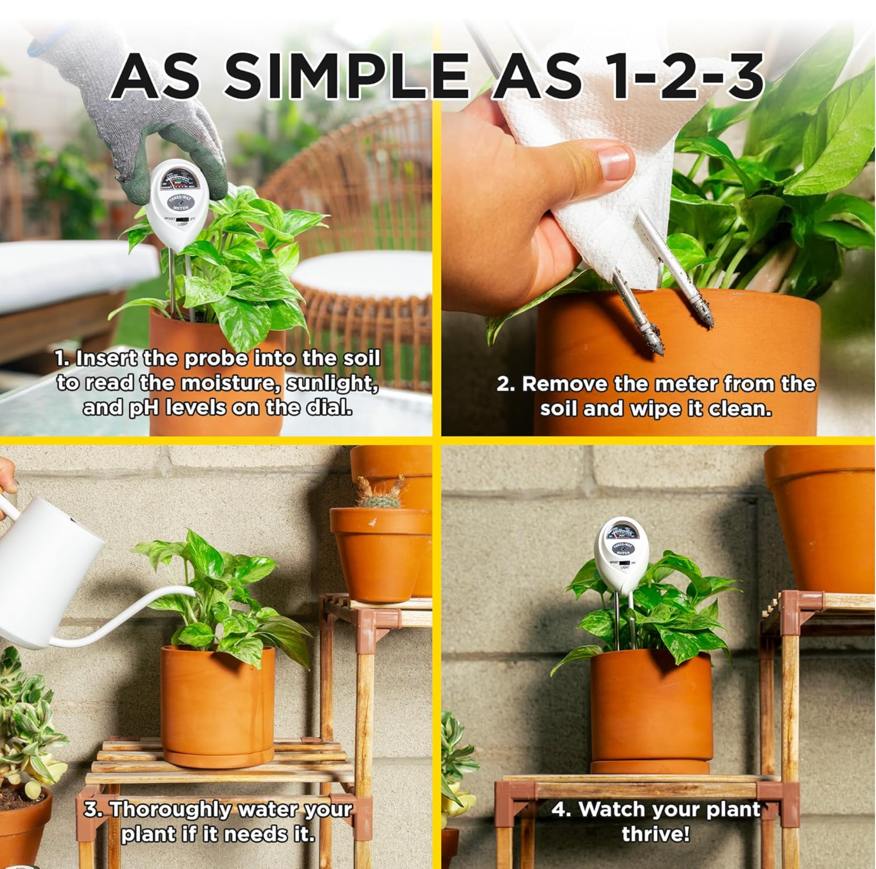 Classy Casita - Wholesale Garden Tool - 3-in-1 Meter2