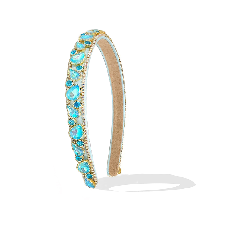 AMORINO SRL - Wholesale Fashion Headband - Women's - HEADBAND WITH CRYSTALS - PP2392F1174