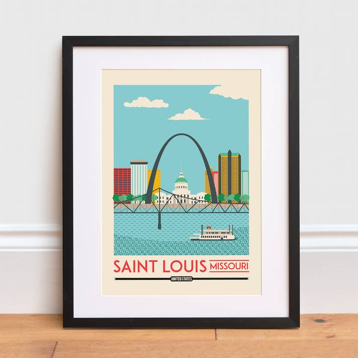 Saint Louis Print for engroshandel hos The Creative Toucan ltd