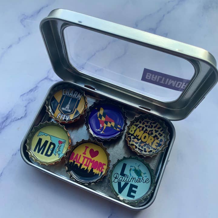 Kate's Magnets - Wholesale Magnet - Baltimore, Maryland Magnets - Handmade & Eco-friendly