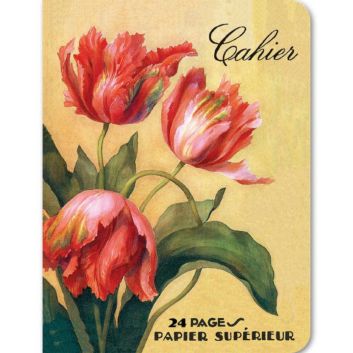 Laughing Elephant – wholesale Notebook – Tulips – French Notebook1