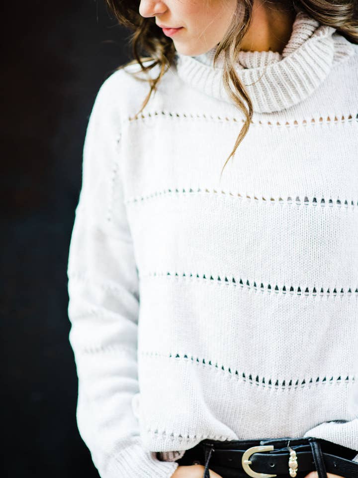 Pull Teller en pierre pour la vente par ElseWear Collective