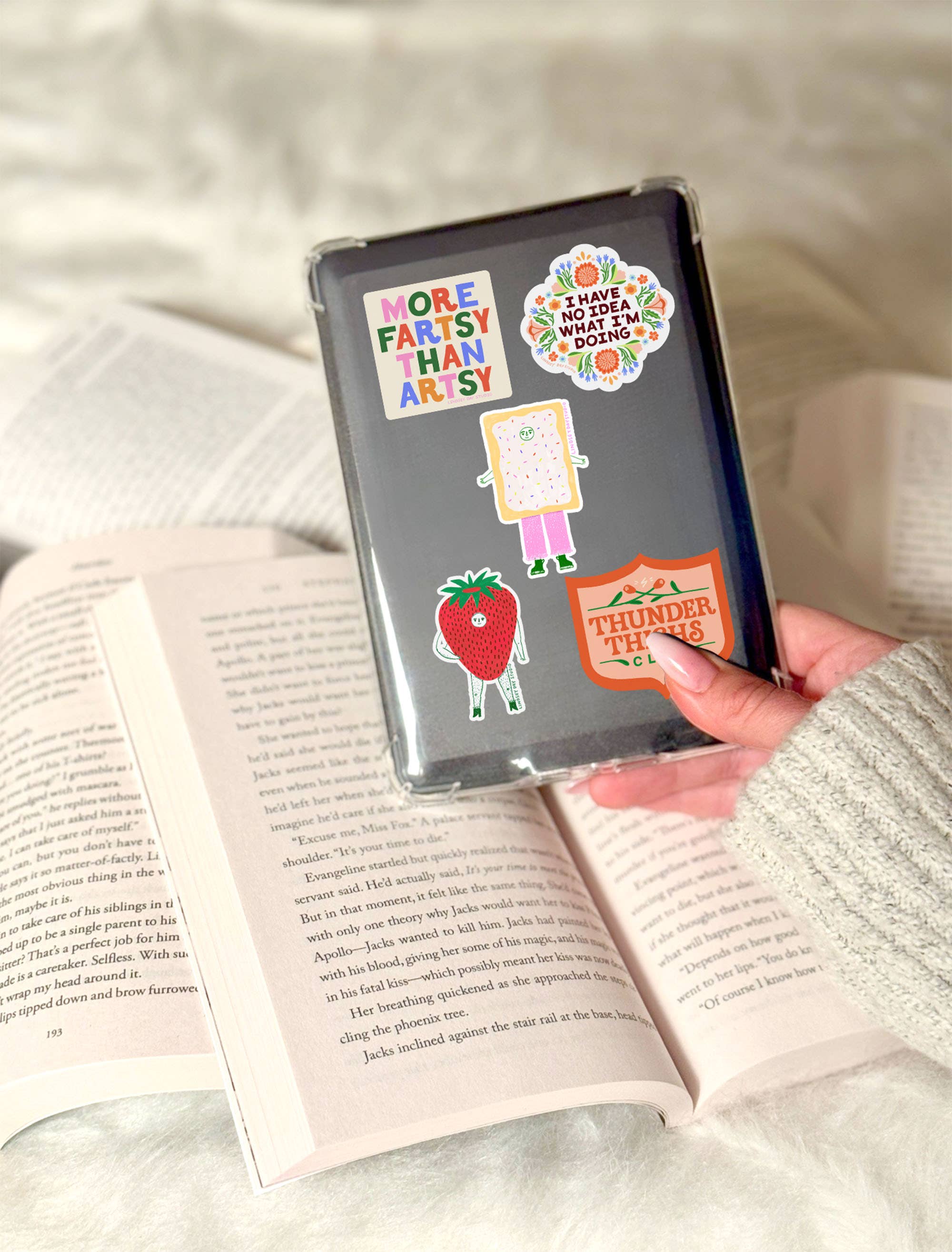 Lindsey Day Studio - Wholesale Sticker - Louie the Pop Tart Sticker, Funny Sticker, Food Sticker4