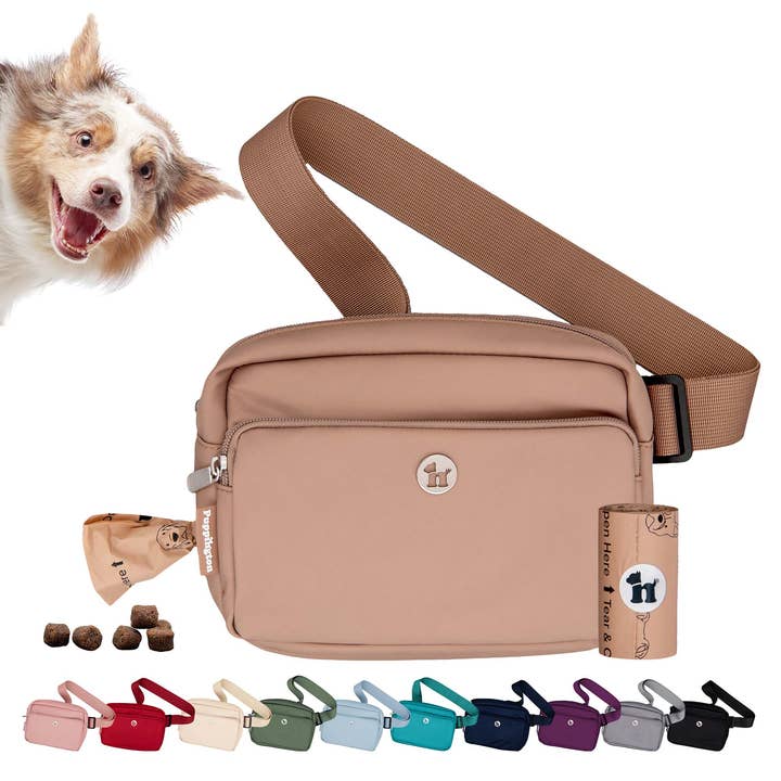 Puppington - Wholesale Belt Bag - Women's - Oprah's Favorite Things 3-in-1 Dog Walking Bag - Belt Bag