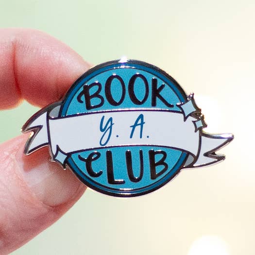 YA Book Club Enamel Pin for wholesale by Brio + Brandish