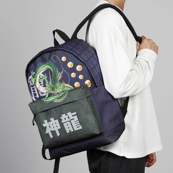 Dragon Ball Shenron-Mochila HS PLUS, Azul Escuro por atacado de KARACTERMANIA