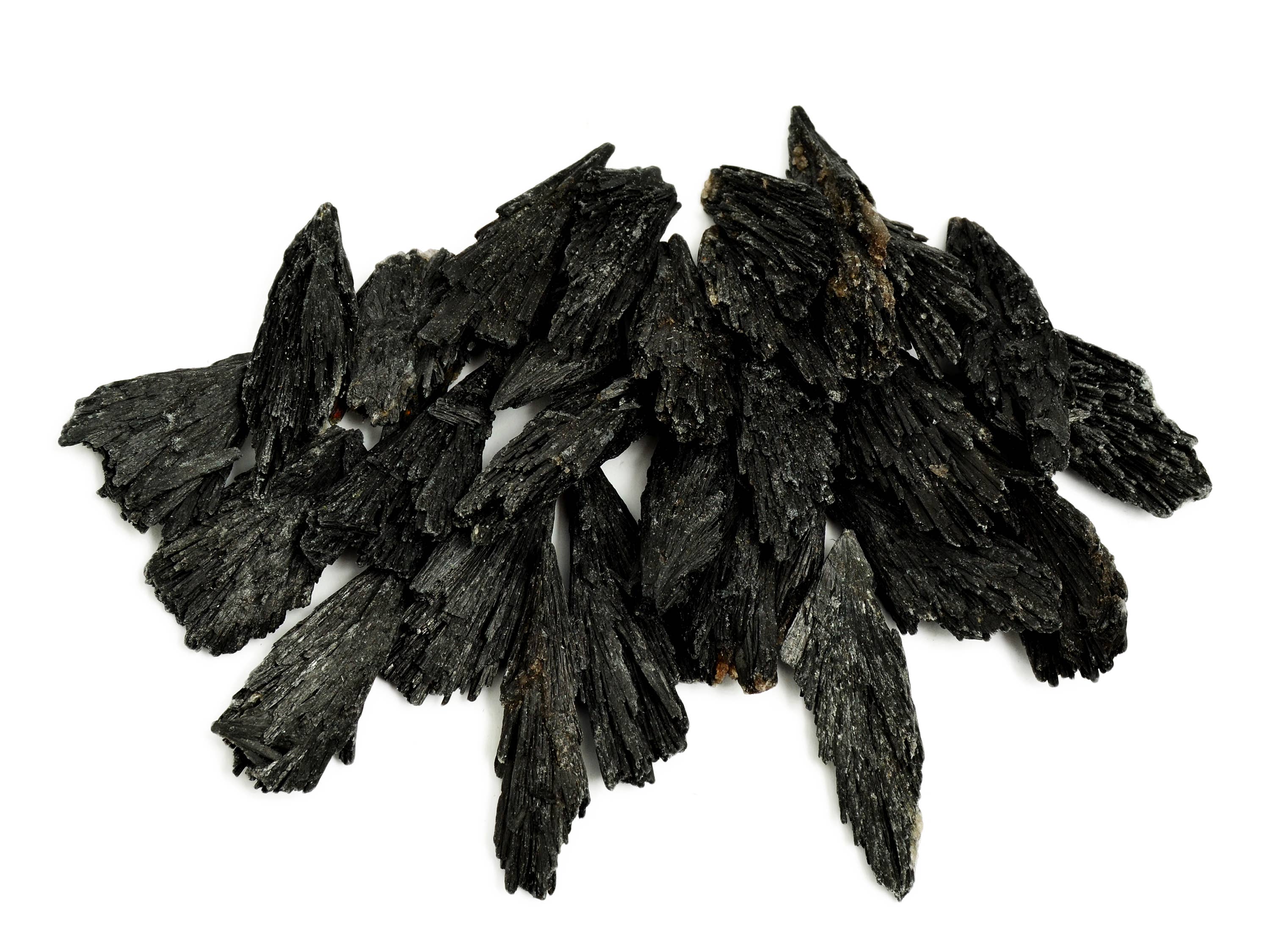 Kaia & Crystals – wholesale Spiritual stone/crystal – Raw Black Kyanite Witch's Broom (15g - 70g)6