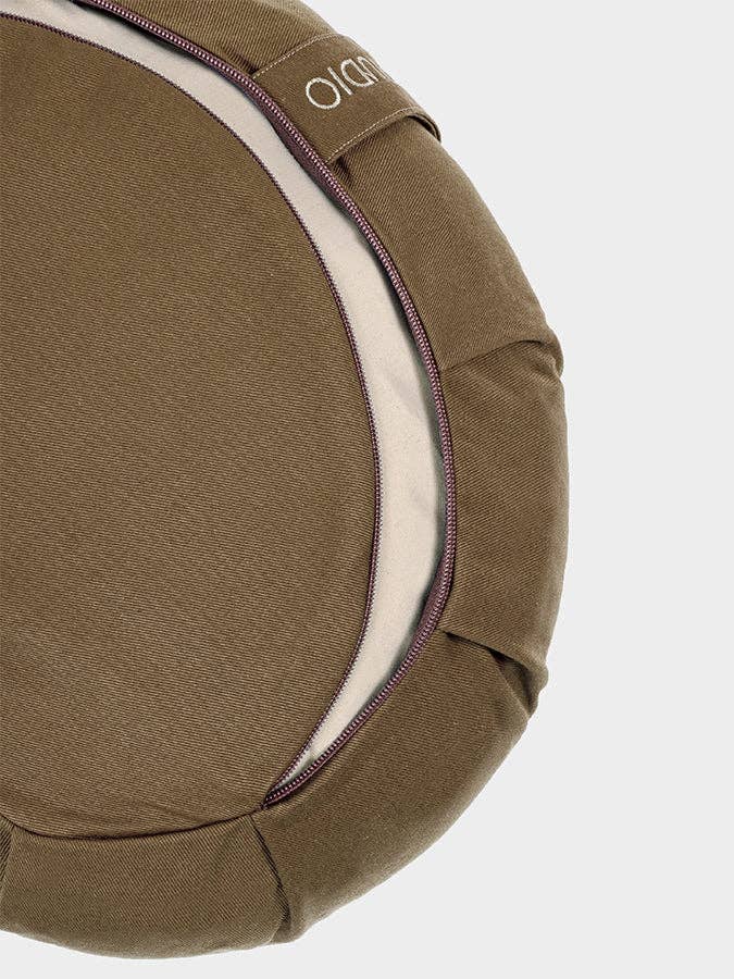 Yoga Studio Store - Wholesale Yoga Accessories - Yoga Studio European Organic Buckwheat Zafu Crescent Cushion14