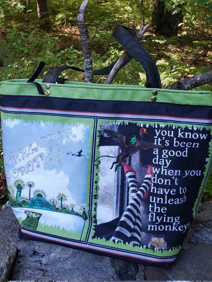 Wizard of Oz Tote Bag for wholesale by Old Bagzz