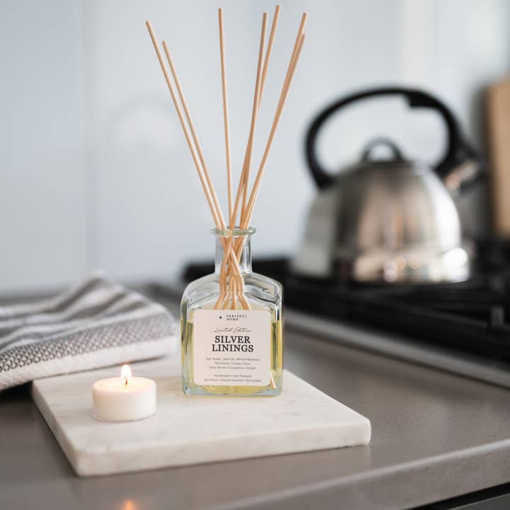 Peripeti Home - Wholesale Reed Diffuser - Reed Diffuser for Flame Free Home Fragrance, Non-Toxic4