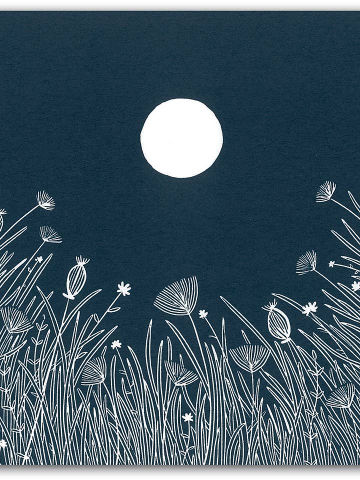 NC403 Notte Tranquilla - Megan Hall per la vendita all'ingrosso da parte di Cardiau Nico Cards