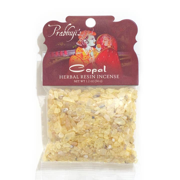 Resin Incense Copal - 1.2oz bag for wholesale by Prabhuji's Gifts