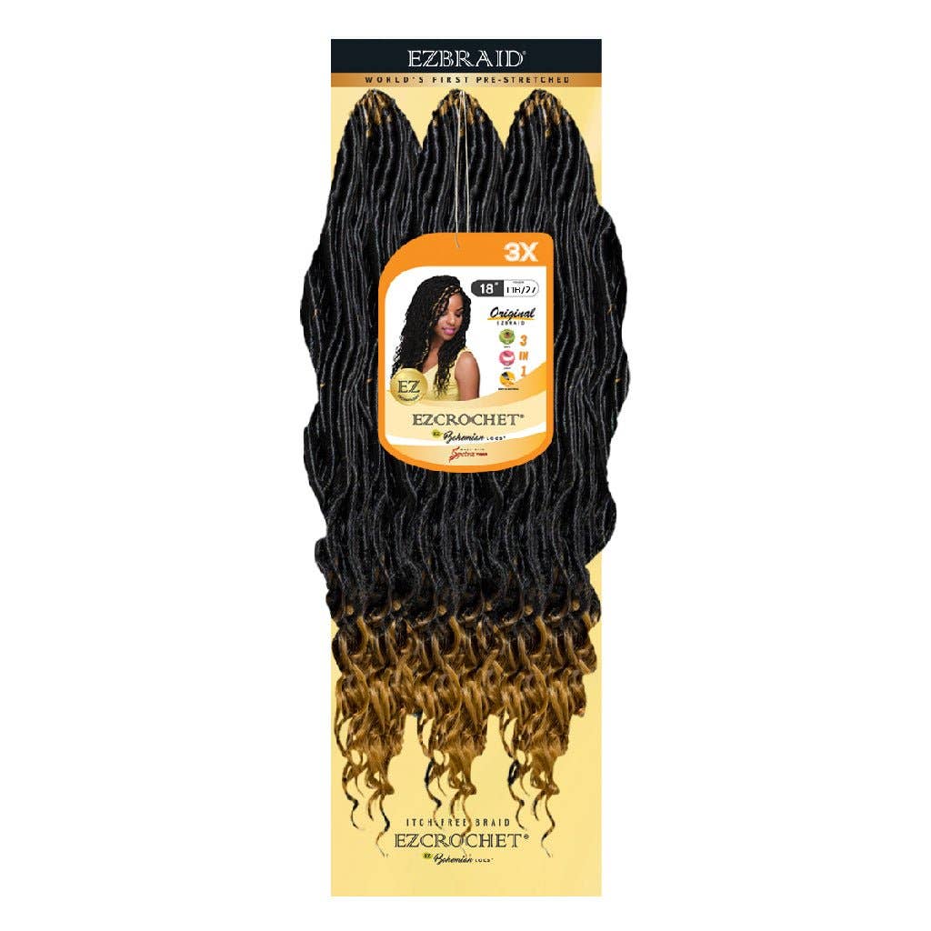 EZBRAID UK - Wholesale Hair Extensions - Bohemian LOCS 18" - 3X VALUE9