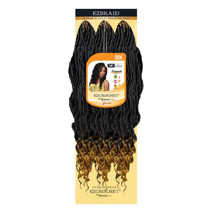 EZBRAID UK - Wholesale Hair Extensions - Bohemian LOCS 18" - 3X VALUE9