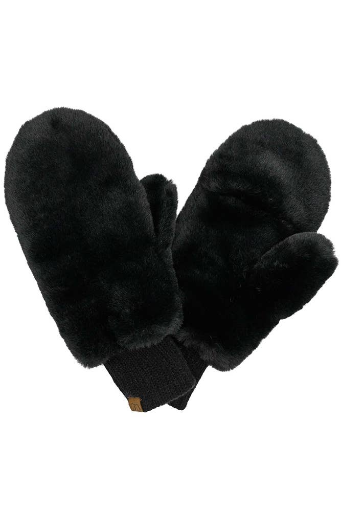 Hana – wholesale Vantar - Dam – C.C Faux Fur Vantar med Shepherd Foder0