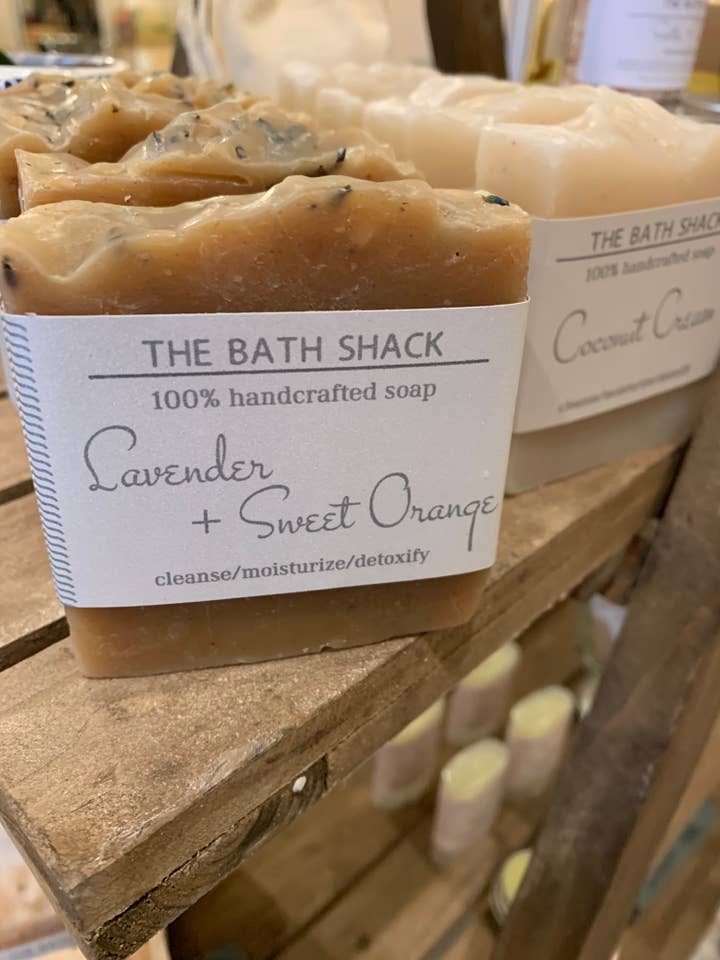 Lavender + Sweet Orange 4 oz for wholesale by The Bath Shack